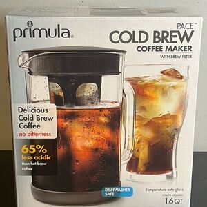 Primula cold brew coffee maker.